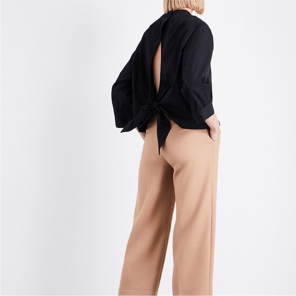 Maje Open back blouse